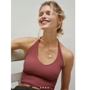 Urban Outfitters Rust Terracotta halter top